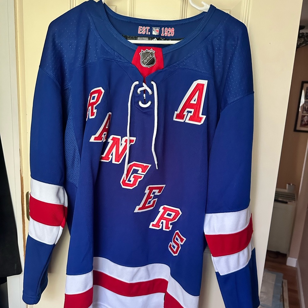 New York Rangers official jersey